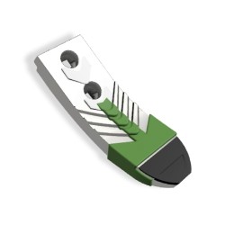 Soc carbure adaptable pour déchaumeur Ilgi réf 10300120