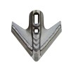 Aileron de cultivateur triangulaire carbure toutes marques