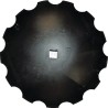 Disque pour cover crop 660x8  TC41 Crenelé