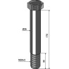 Boulon M24x2 - 10.9 - Dragone - ND00007996000