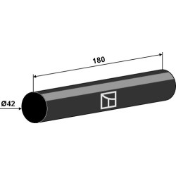 Boudin en élastomère Ø42 - Amazone - 78104839