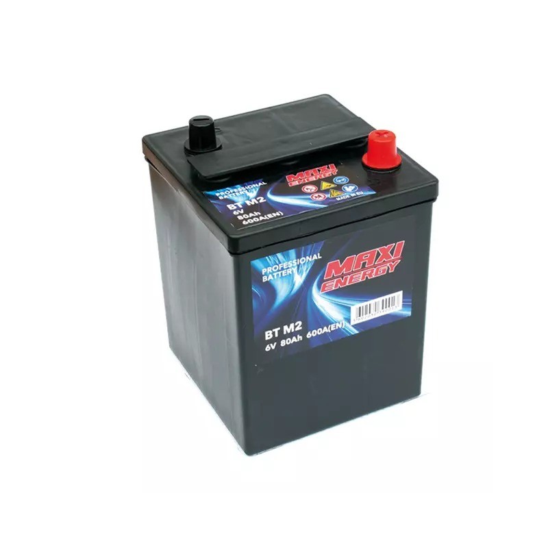 Batterie 6V 80Ah MAXI ENERGY 3AM6F 600A pour démarrage