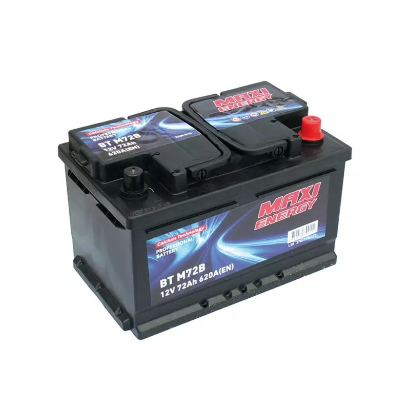 Batterie tracteur 12V 72Ah 620A MAXI ENERGY L3B + à droite