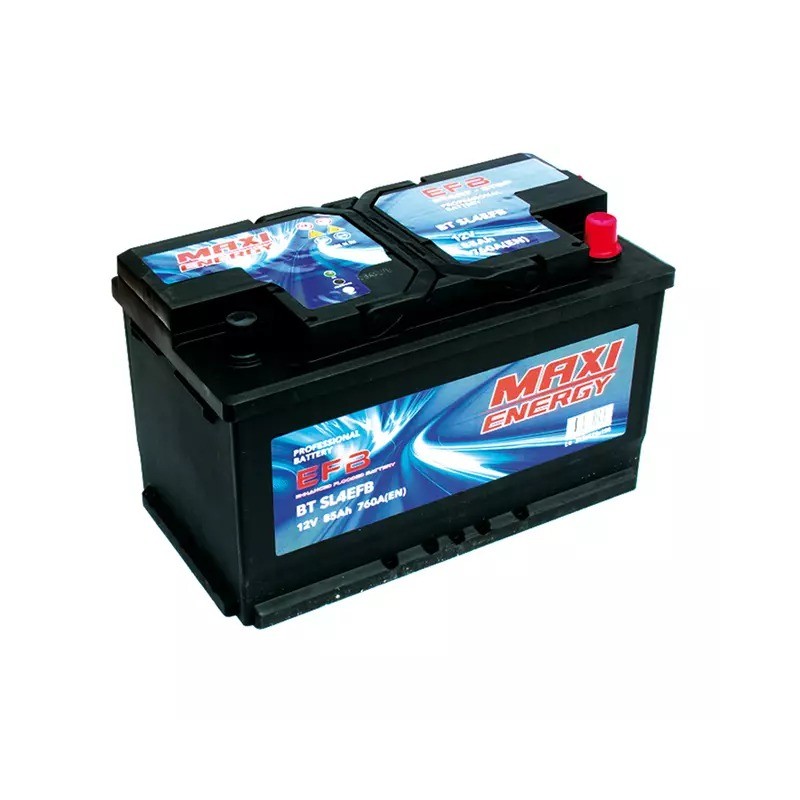 Batterie tracteur 12V 85Ah 760A MAXI ENERGY EFB + à droite