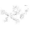 Bras de  soc avant pour Kuhn Venta - K3000031 - Origine
