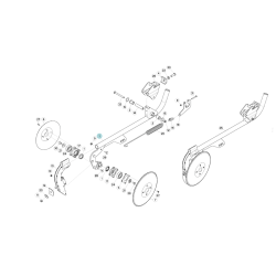 Bras de soc arrière pour Kuhn Venta - K3000041 - Origine