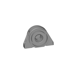 Rotor Gros Bois avec paliers 1,2 m