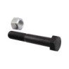 Boulon à tête hexagonale M20x2,5x120 avec écrou à freinage interne - INO - Schraube: 026435 - Mutter: 026436 - Photo