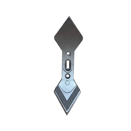 Soc carbure adaptable double cœur pour déchaumeur Bonnel réf 13100009