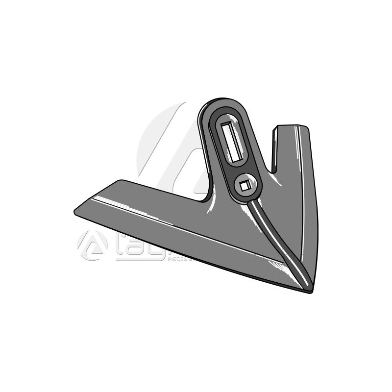 Soc triangulaire, abaissé ouvragé modèle - Kockerling Vario - 506013