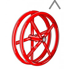 Rouleau à anneaux en forme de toit - Vogel u. Noot - G0300300