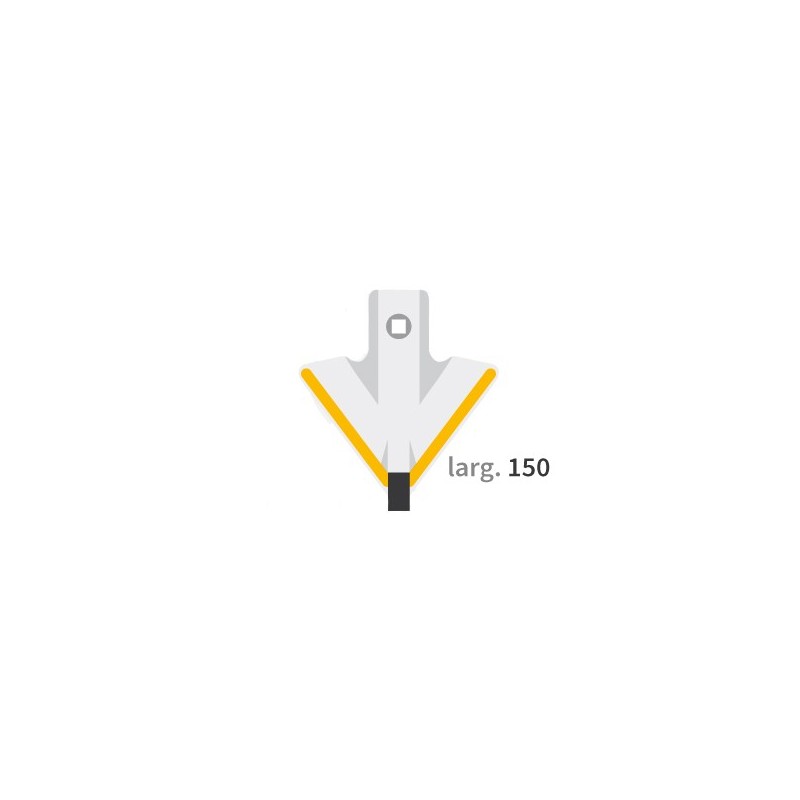 Ailerons de rechange carbure Universel