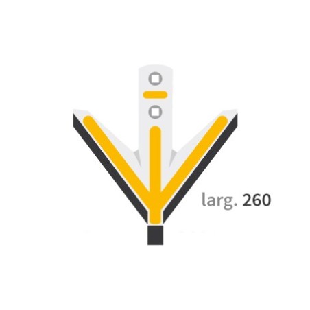 Ailerons de rechange carbure Universel