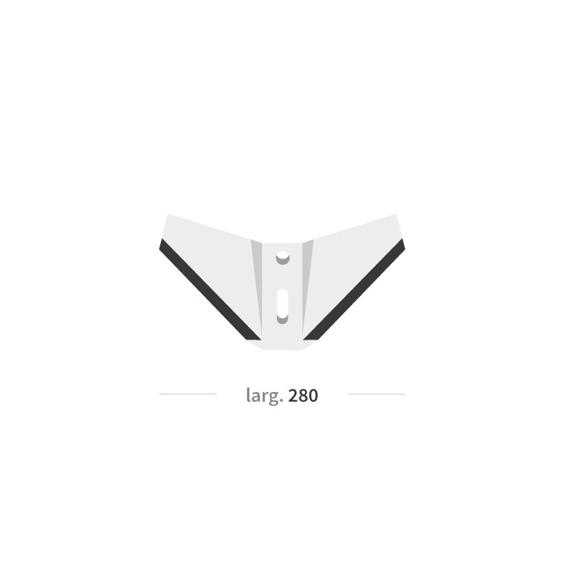 Ailerons de rechange carbure Gregoire Besson M340078 SW-254