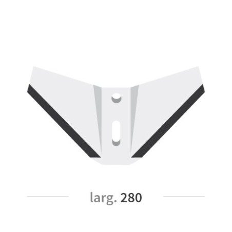 Ailerons de rechange carbure Gregoire Besson M340078 SW-254
