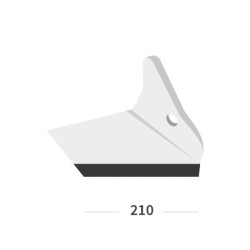 Ailerons de rechange carbure Pottinger 9762500301