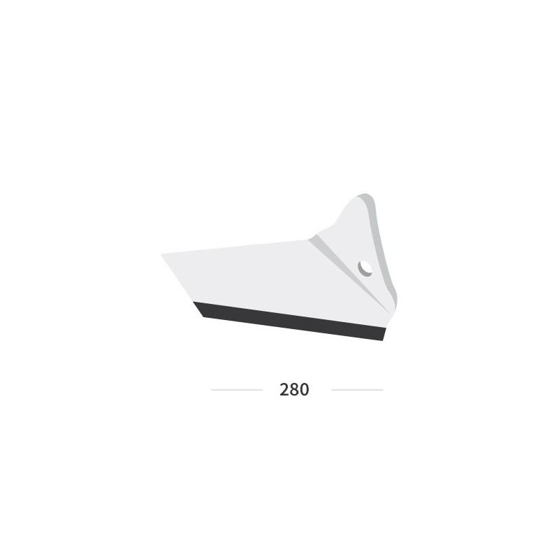 Ailerons de rechange carbure Pottinger 9781500240, 9781500230,9781500300, 9781500200