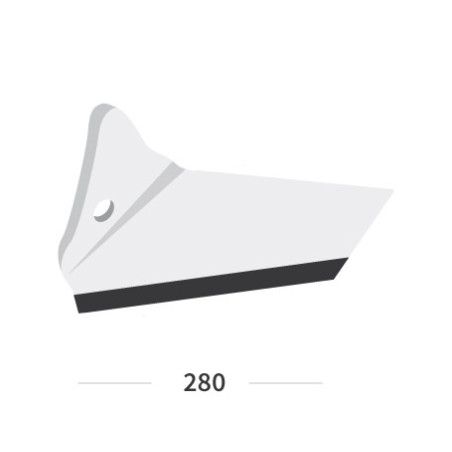 Ailerons de rechange carbure Pottinger 9781500240, 9781500230,9781500300, 9781500200