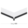 Ailerons de rechange carbure Universel