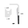 Dents de Herses Rotatives carbure Kuhn K2500090