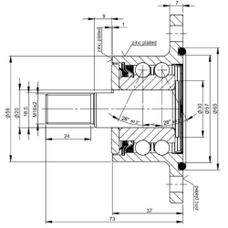 Palier Hub 20 PEER