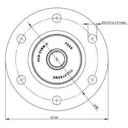 Palier Hub 20 PEER