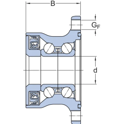 Palier SKF BAA-0003 - VADERSTAD