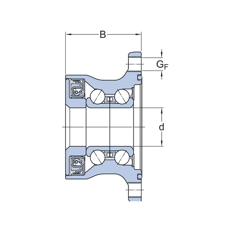 Palier SKF BAA-0003 - VADERSTAD