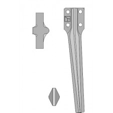 Dent pour herses rotatives, modèle gauche - Eberhardt - 300333
