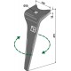 Dent pour herse rotative, modèle droit - Amazone - 952774