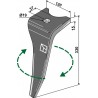 Dent pour herse rotative, modèle droit - Amazone - 967495