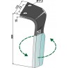 Dent pour herses rotatives  DURAFACE, modèle gauche - Lemken - 3377025