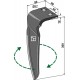 Dent pour herses rotatives, modèle droit - AG000096