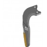 Dent pour herses rotatives, revêtement en métal dur, modèle droit - Rabe - 8411.62.07