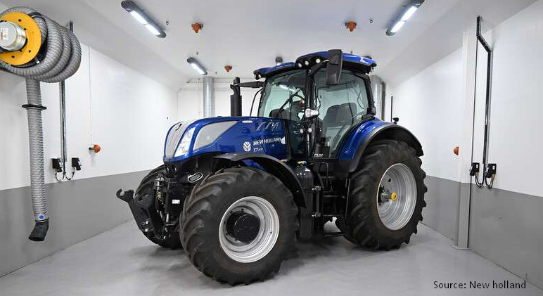 new holland le t7.270 methane power