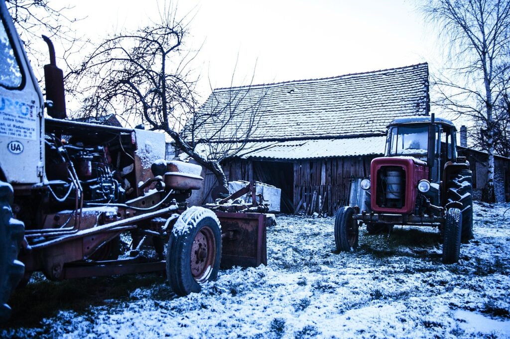 agriculture hiver ferme