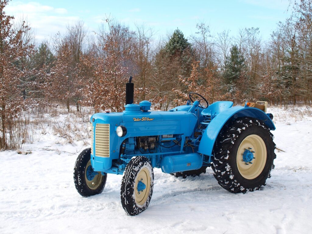 agriculture hiver tracteur